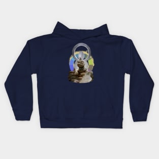 Buddha of Balance Kids Hoodie